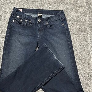 True Religion Dark Indigo Women's Boot Cut Jeans